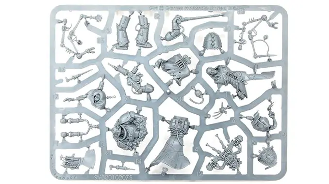 Fabius Bile Sprue Review - Sprue Front