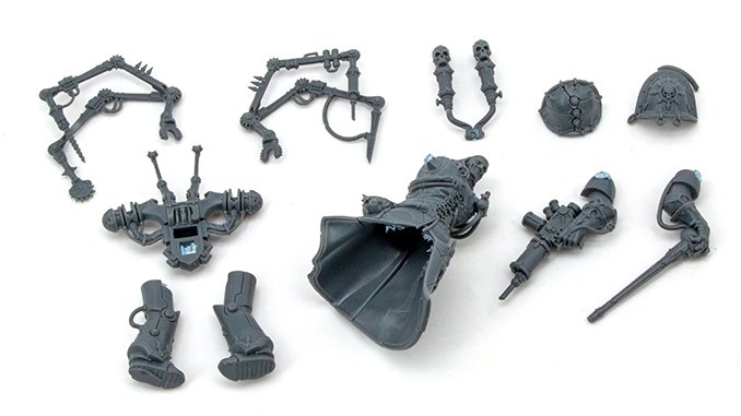 Fabius Bile Sprue Review - Unterbaugruppen