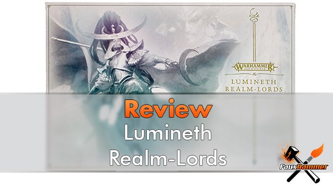 Lumineth Realm-lords Army Set Review para pintores en miniatura - Destacado