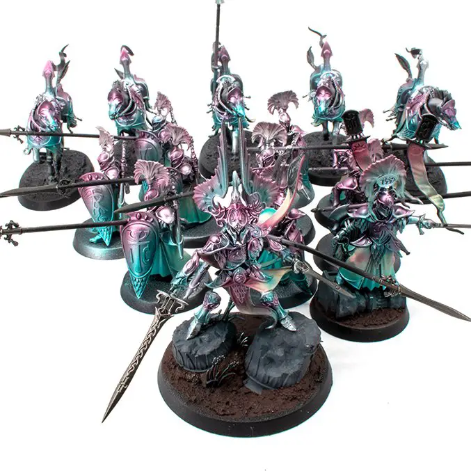 Lumineth Realm-lords Army Set Review para pintores en miniatura - Pintado 1