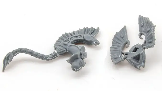 Lumineth Realm-Lords Army Set Bewertung für Miniaturmaler - Vanari Dawnrider Mask