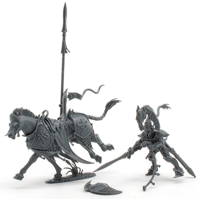 Lumineth Realm-lords Army Set Review para pintores en miniatura - Vanari Sub Assemblies