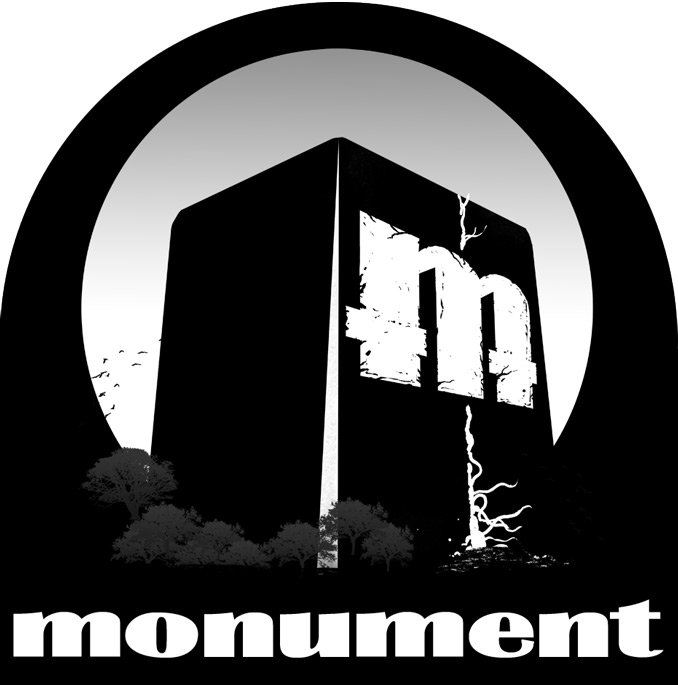 Logo di gioco per hobby del monumento