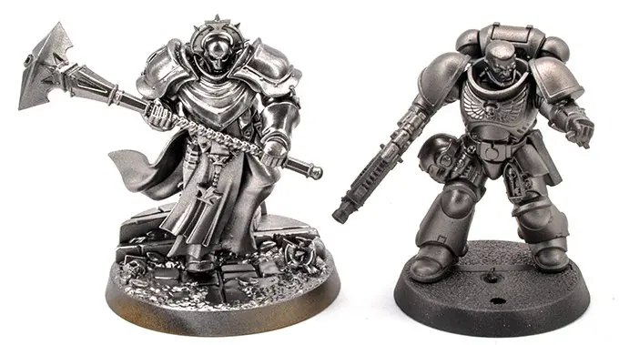 Vallejo Metal Color Review for Miniature Painters - Gloss vs Matte Basecoat