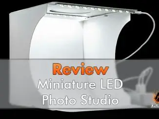 Studio fotografico portatile a LED in miniatura - In primo piano