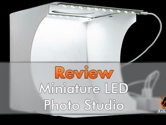 Portable Miniature LED Photography Studio - Featured