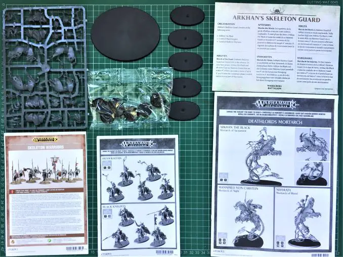 Start Collecting Skeleton Horde Review Box Contents