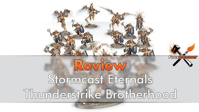 Comience a recolectar Stormcast Eternals Thunderstrike Brotherhood - Destacado