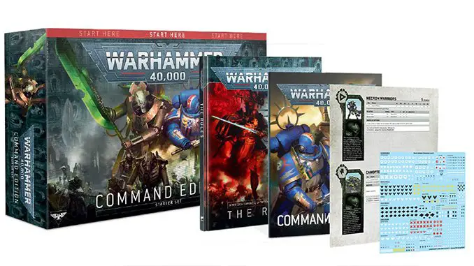 Warhammer 40.000 40K Starter Sets - Command Edition Box