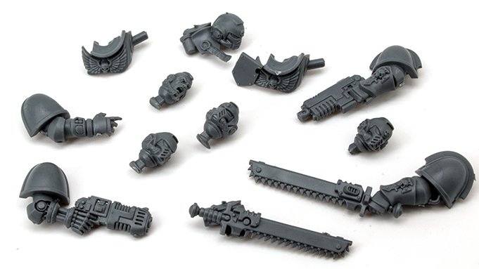 Warhammer 40,000 Indomitus 40K - Assault Interccessor Squad Leftover Remaining Components