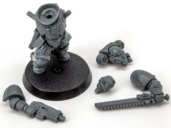 Warhammer 40,000 Indomitus 40K - Assault Interccessor Squad Sub Assemblies