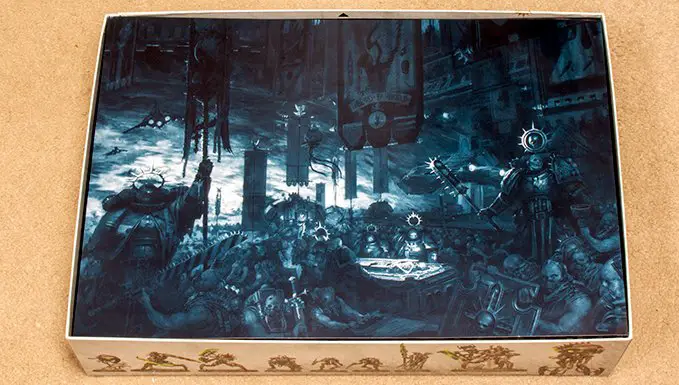 Warhammer 40,000 Indomitus 40K - Box Internal Art