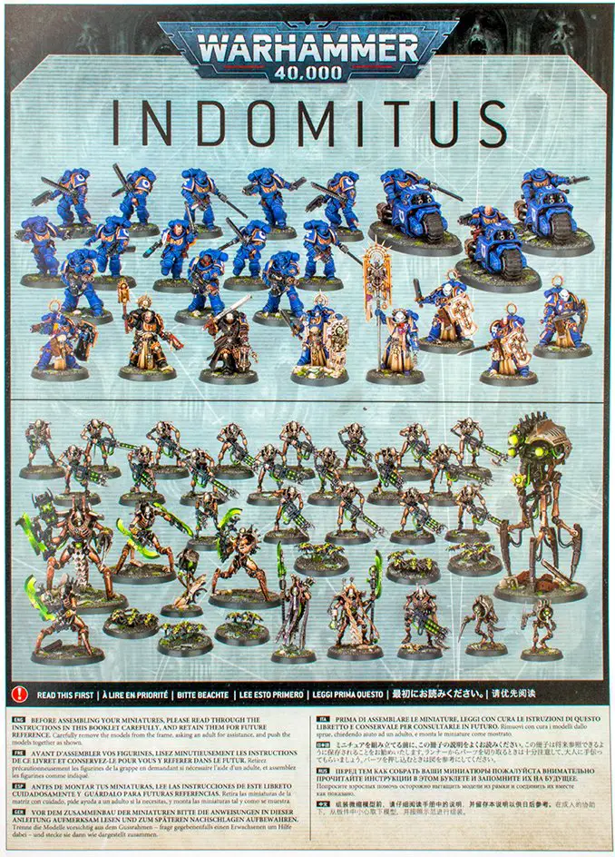 Warhammer 40,000 Indomitus 40K - Build Instructions