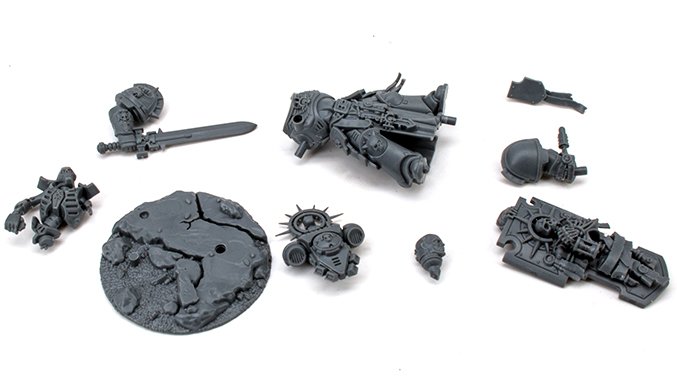 Warhammer 40,000 Indomitus 40K - Primaris Captain Sub Assemblies