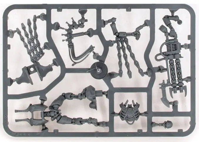 Warhammer 40,000 Indomitus Review 40K - Sprue C - Necron Royal Warden