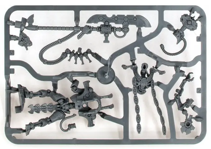 Warhammer 40.000 Indomitus Review 40K - Sprue D - Necron Overlord