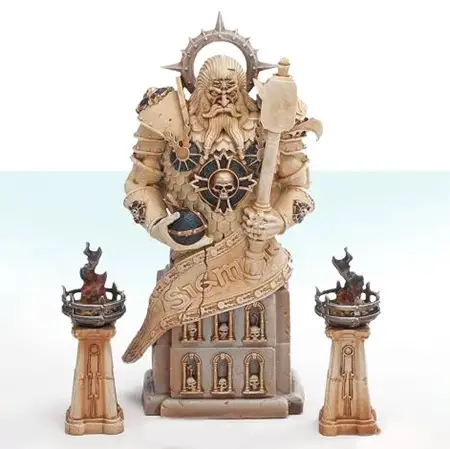 Mortal Realms Contenido Edición 34 - Dominion of Sigmar Timeworn Ruins Statue