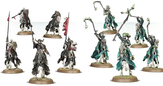 Comience a recolectar Skeleton Horde Reviwe Comparación de Black Knights y Hexwraiths