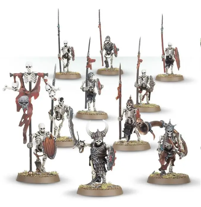 Sammeln Sie Skeleton Horde Review Skeleton Warriors