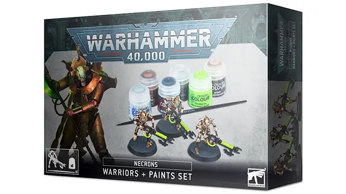 Warhammer 40,000 40K Starter Sets - Set de peinture Necron Warriors