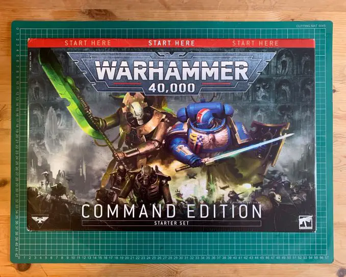 Warhammer 40,000 Starter Set: Command Edition Review Box Obverse