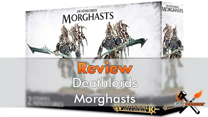 Recensione di Warhammer Age of Sigmar Deathlords Morghasts - In primo piano