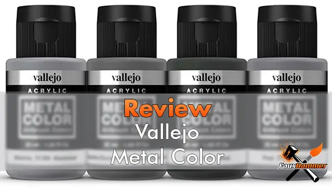 Vallejo Metal Color Review for Miniature Painters - Featured