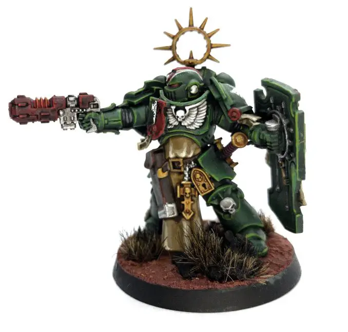 Revisión de Ghost Brushed Teniente de Primaris Complete 1