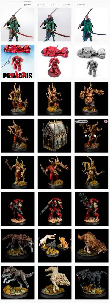 Artis Opus Series S Review for Miniatures - Instagram Models