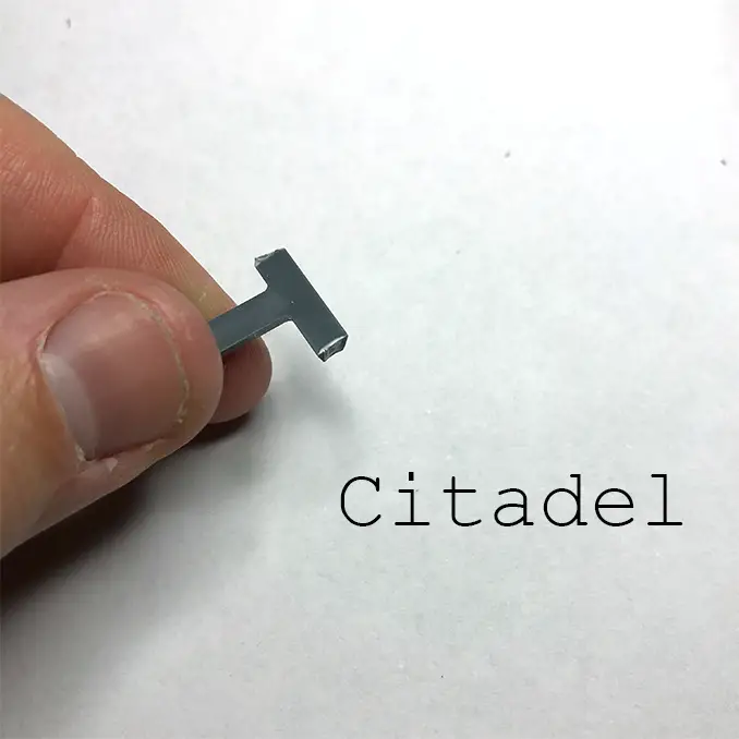 Citadel Precision Nippers Cut Test