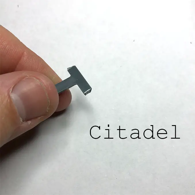 Prueba de corte de pinzas de precisión Citadel