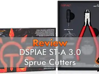 DSPIAE ST-A Single Blade Nipper - Sprue Cutter Review for Miniature Painters - Featured