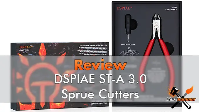 DSPIAE ST-A 3.0 Single Bladed Nippers Review for Miniature