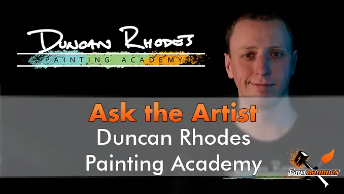 Duncan Rhodes - Ask The Artist - In primo piano