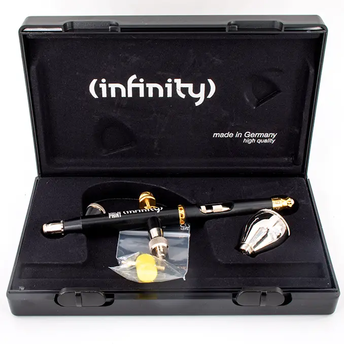 H&S Cult of Paint Infinity Airbrush Review for Miniature Painters - Box Open