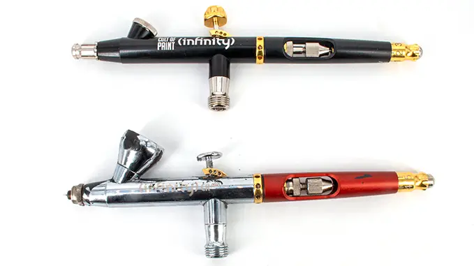 H&S Cult of Paint Infinity Airbrush Review für Miniaturmaler - Infinity vs Infinity