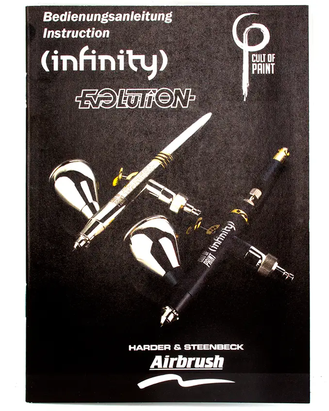 H&S Cult of Paint Infinity Airbrush Review for Miniature Painters - Instructions