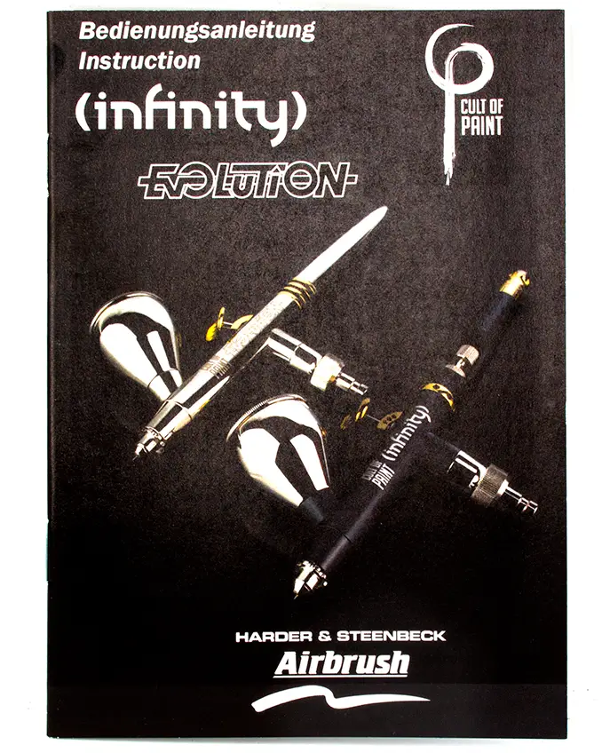 Recensione dell'aerografo H&S Cult of Paint Infinity per pittori in miniatura - Istruzioni