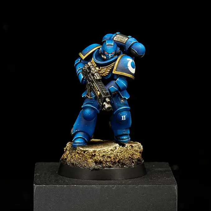 Luther Davies - The Mighty Brush - Pregúntale al artista - Ultramarine