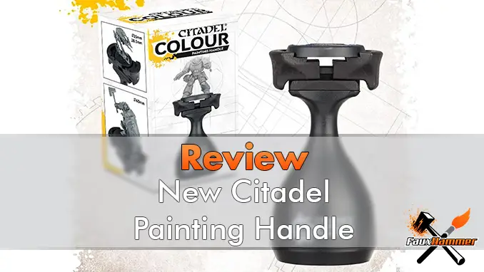 Recensione del nuovo manico per pittura Citadel - In primo piano