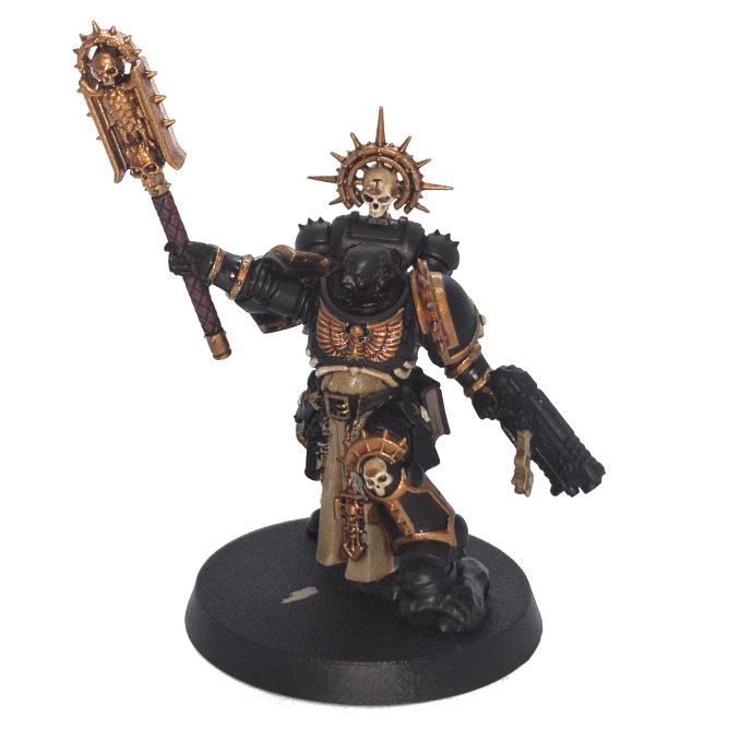 Reaper Brushes Review für Primaris Chaplain auf Basis von Miniaturmalern