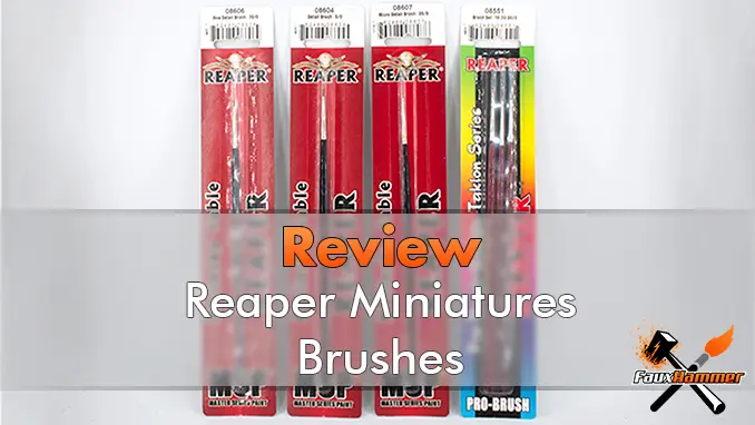 Da Vinci Micro Nova Series 170 Brush Review for Miniature Painters -  FauxHammer