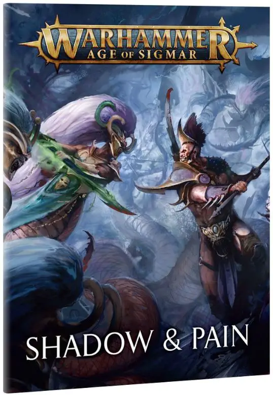 Age of Sigmar Shadow and Pain Supplement Book and Tokens 