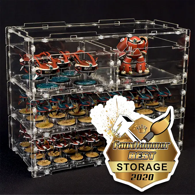 The FauxHammer Awards - Best Miniature Storage 2020 - Crystal Fortress