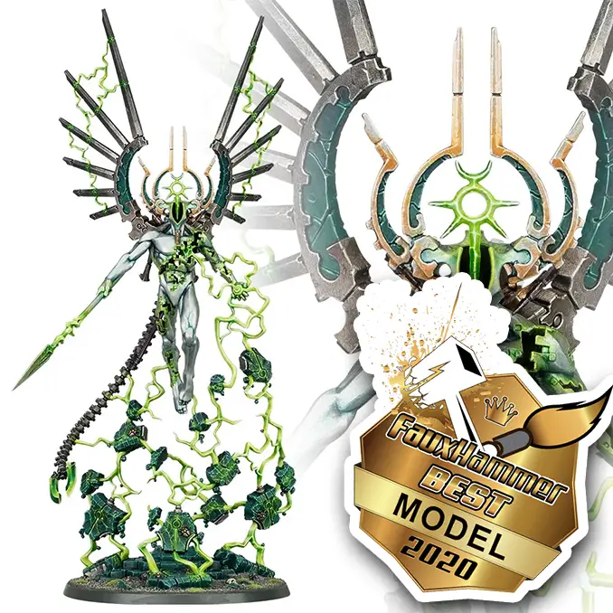 Premios FauxHammer - Mejor modelo 2020 - C'Tan Shard of the Void Dragon