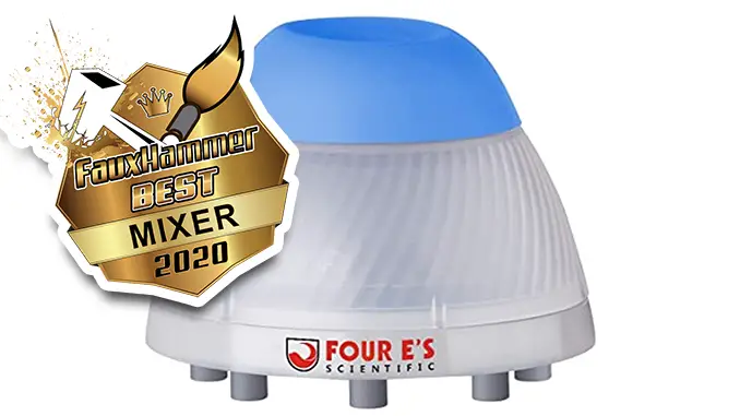 Premios FauxHammer - Mejor mezclador de pintura 2020 - Mini mezclador Vortex Four Es Lab Genius