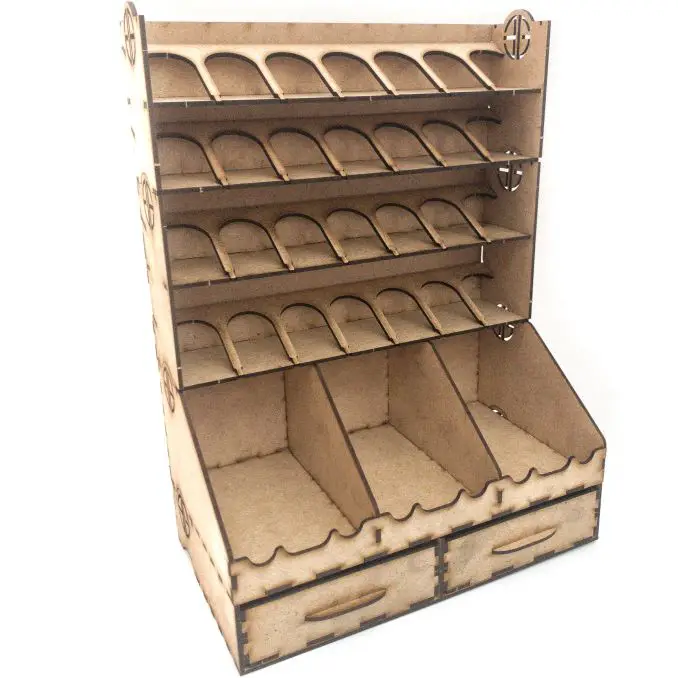 Element Games Element Essentials Modular Painting Rack 4