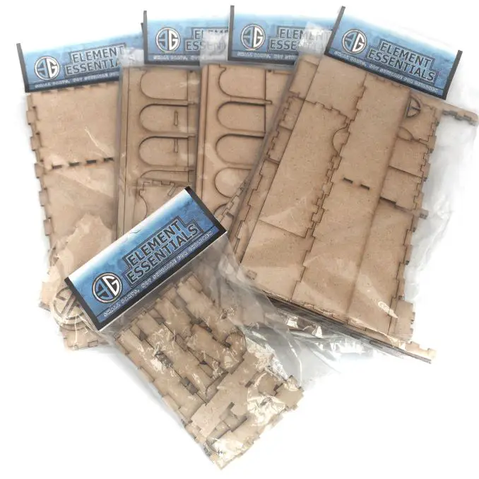 Element Games Element Essentials Modular Painting Rack Packaged