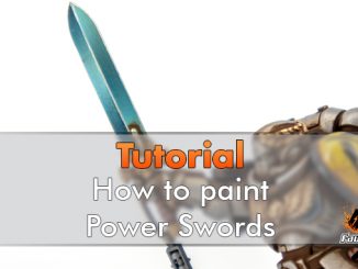 Cómo pintar espadas de poder - Destacado