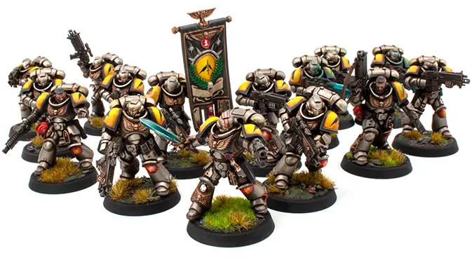 Come dipingere Silver Templars Squads I, II e III di bianco